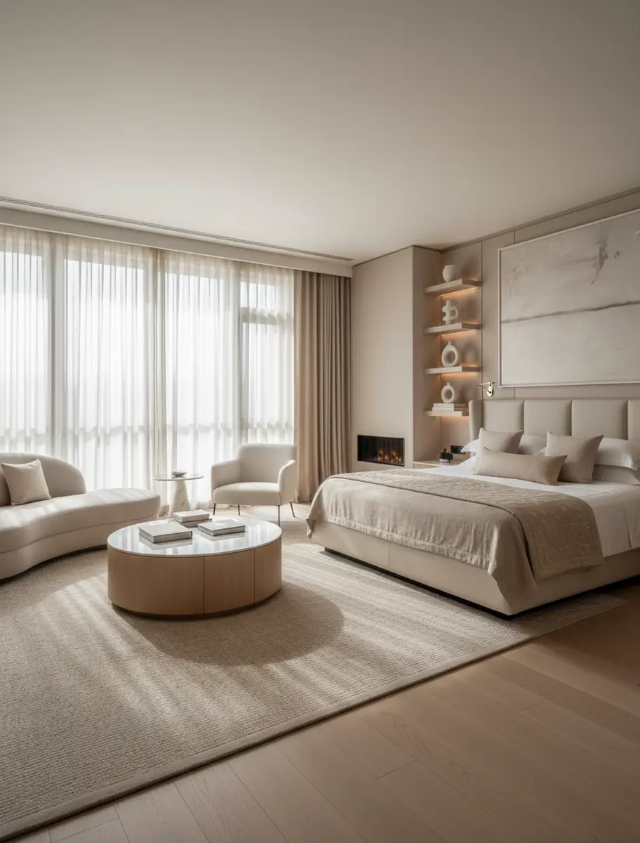 Chambre de l’hôtel du Domaine de Joinville