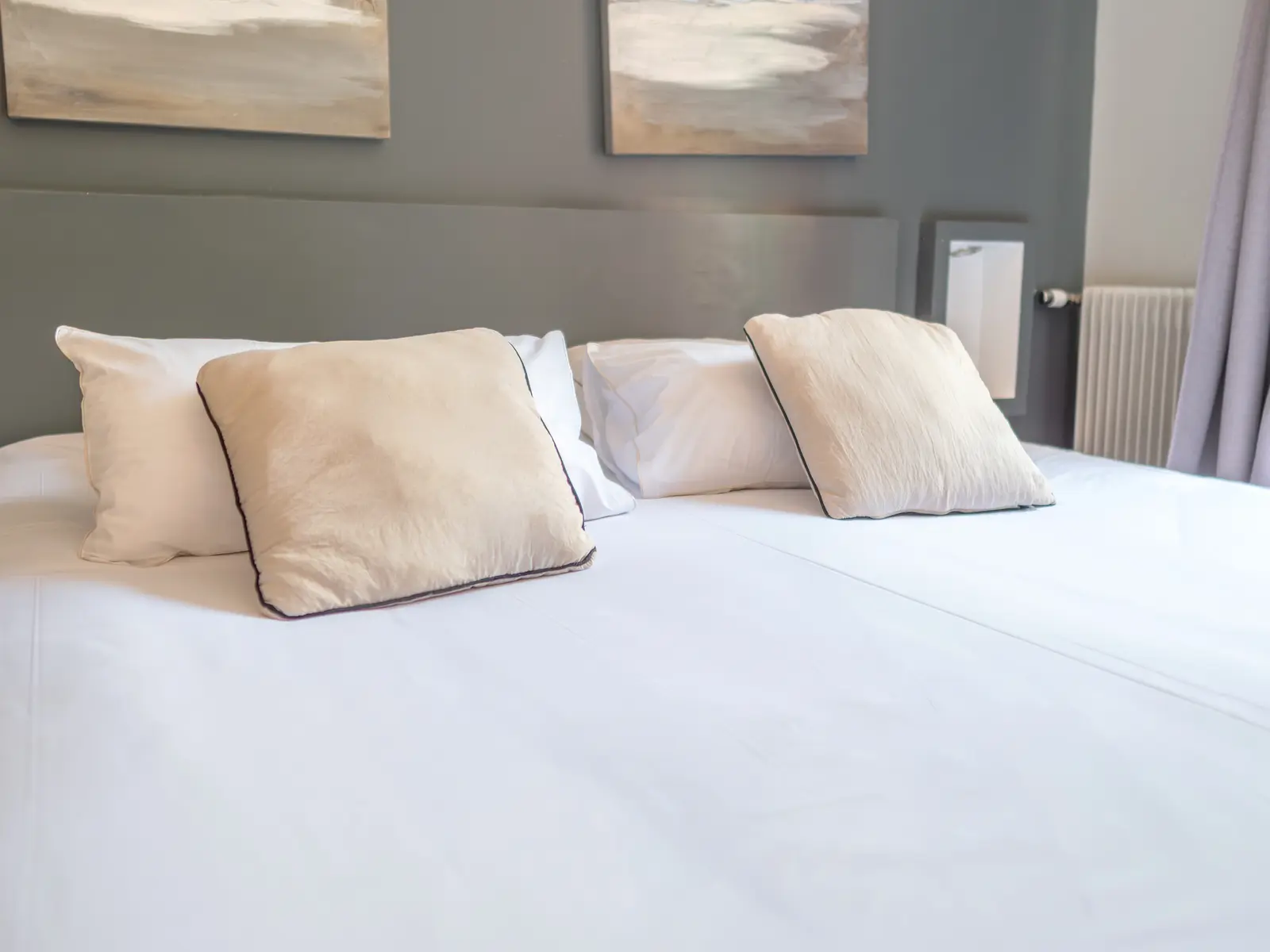 Literie de la Chambre Domaine balnéo