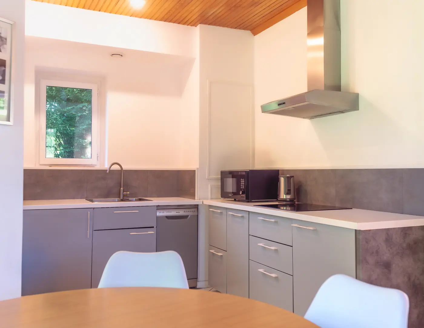 La cuisine équipée du gîte