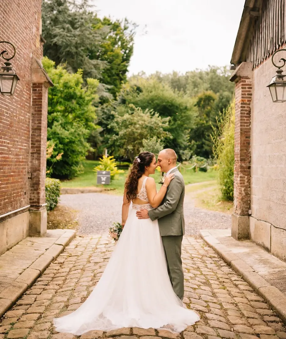 Table dressée pour un mariage au Domaine de Joinville