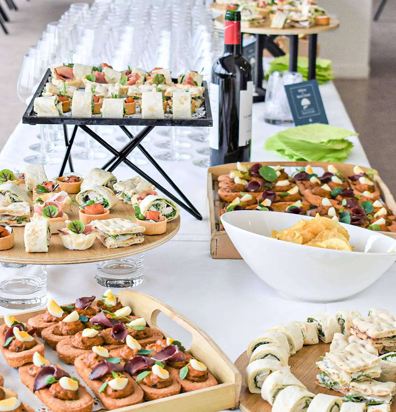 Table de mariage dressée au Domaine de Joinville