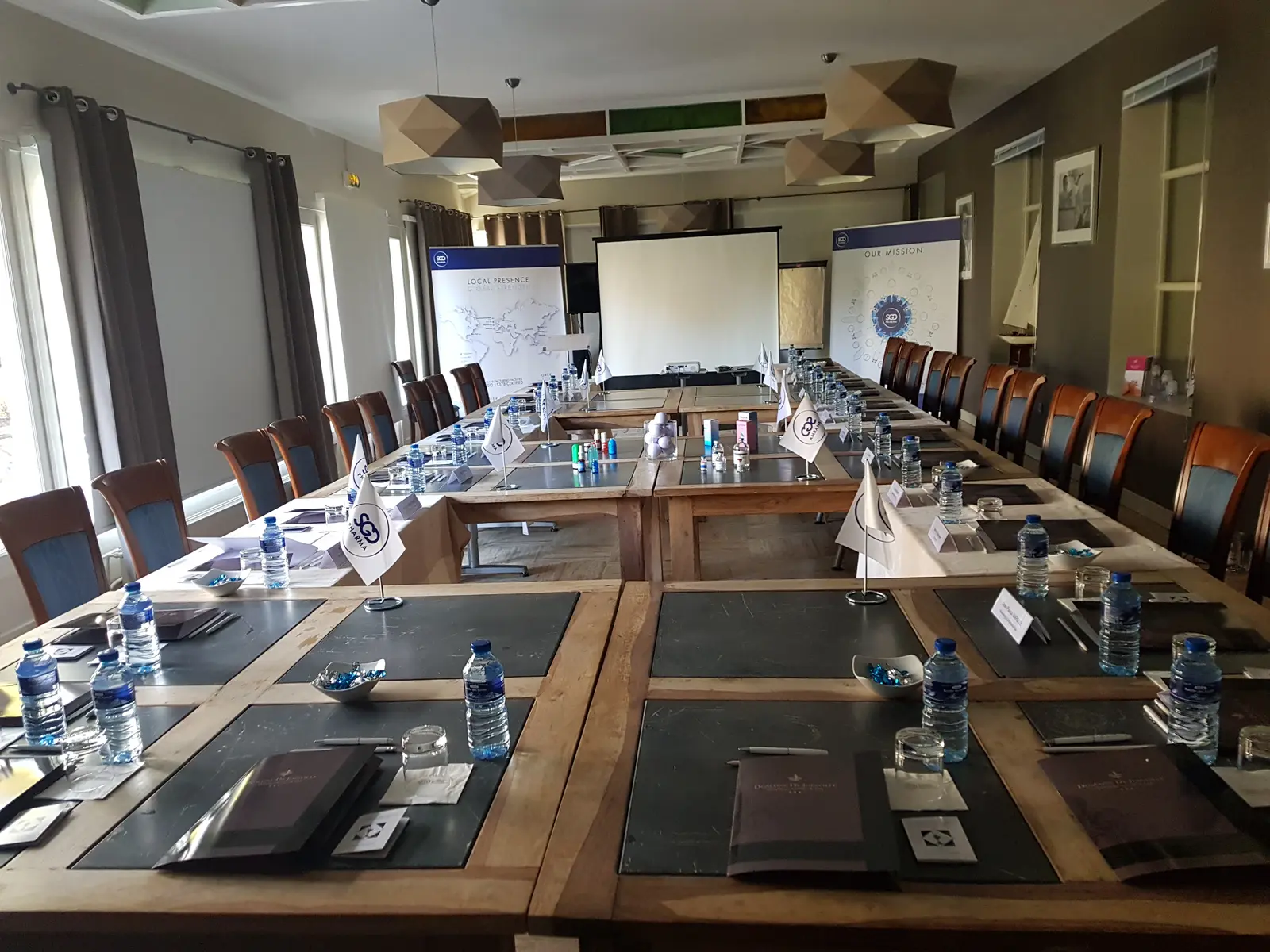 Salle de séminaire au Domaine de Joinville