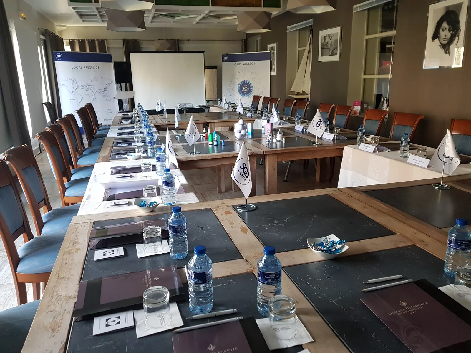 Salle de séminaire au Domaine de Joinville