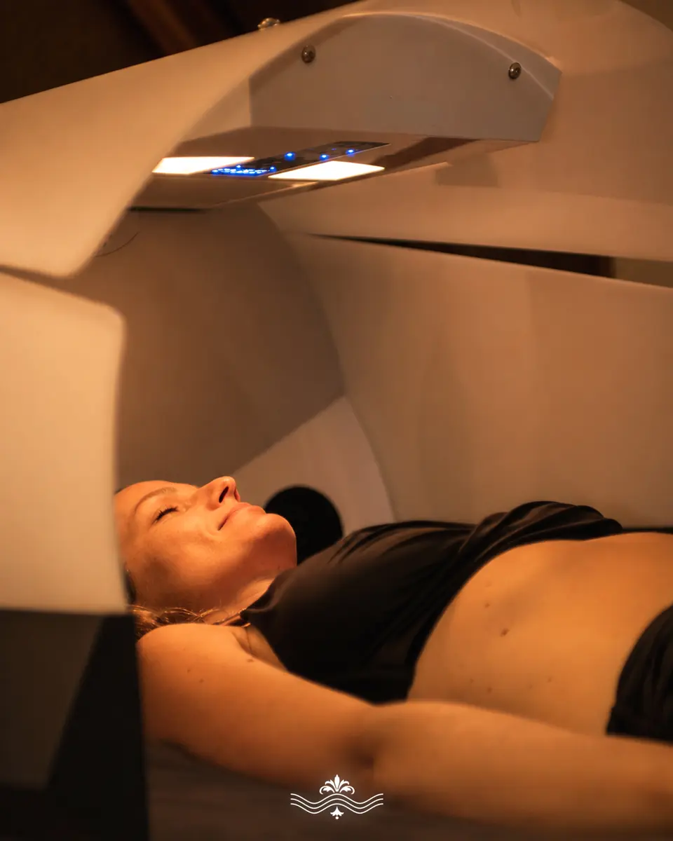 Cabine de massage hydrojet du Spa Lelys
