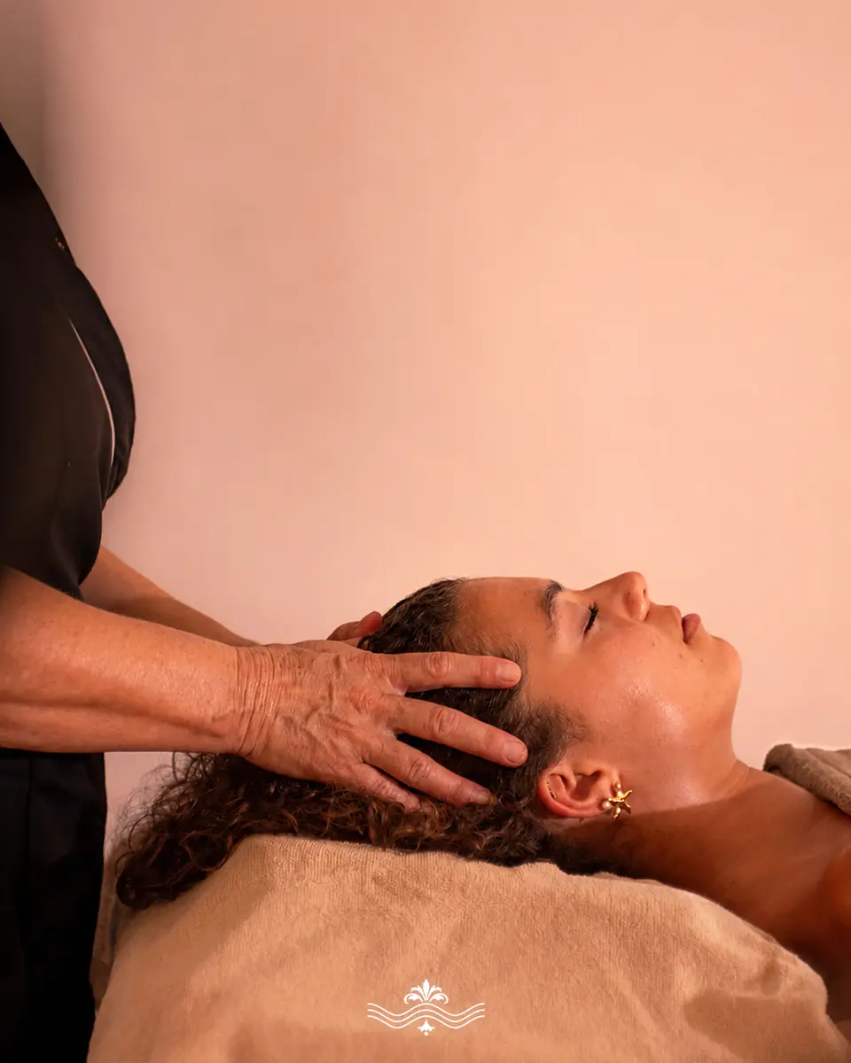 Massage crânien au Spa Lelys